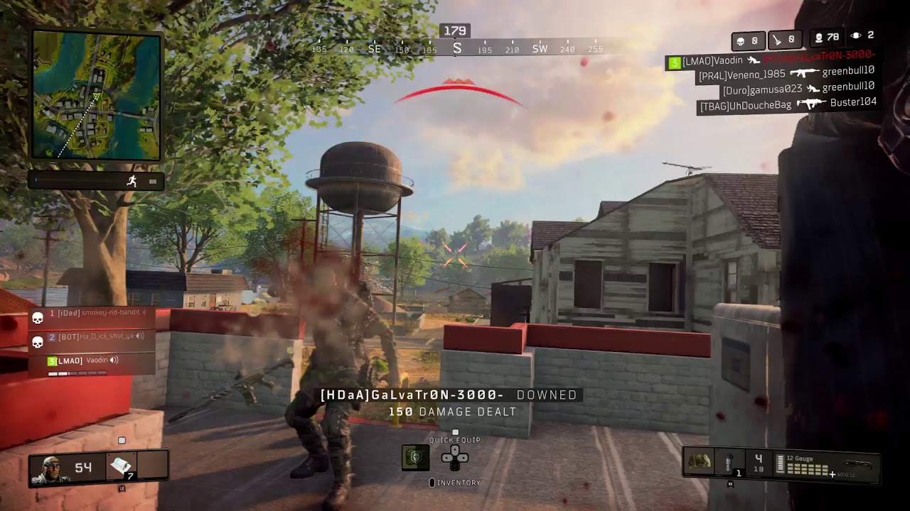 COD BO4 Blackout quick scope