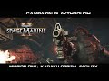 Space Marine 2. 2K HD Campaign playthrough. Mission 1: Kadaku Orbital Facility