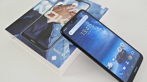 NOKIA 6.1 PLUS /  X6 Smartphone - Android 9 PIE - $210