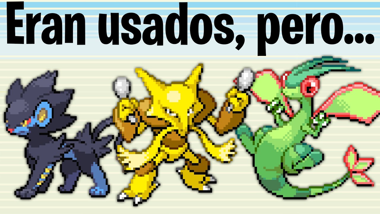 Pokémon que eran usados, pero que ya NADIE usa!