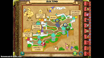 Wizard101 W101 - The Smiths Locations (+ Map)