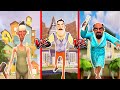 EN KÖTÜ EN TİPSİZ KAPIŞMASI 😲 Hello Neighbor vs Angry Neighbor vs Scary Stranger