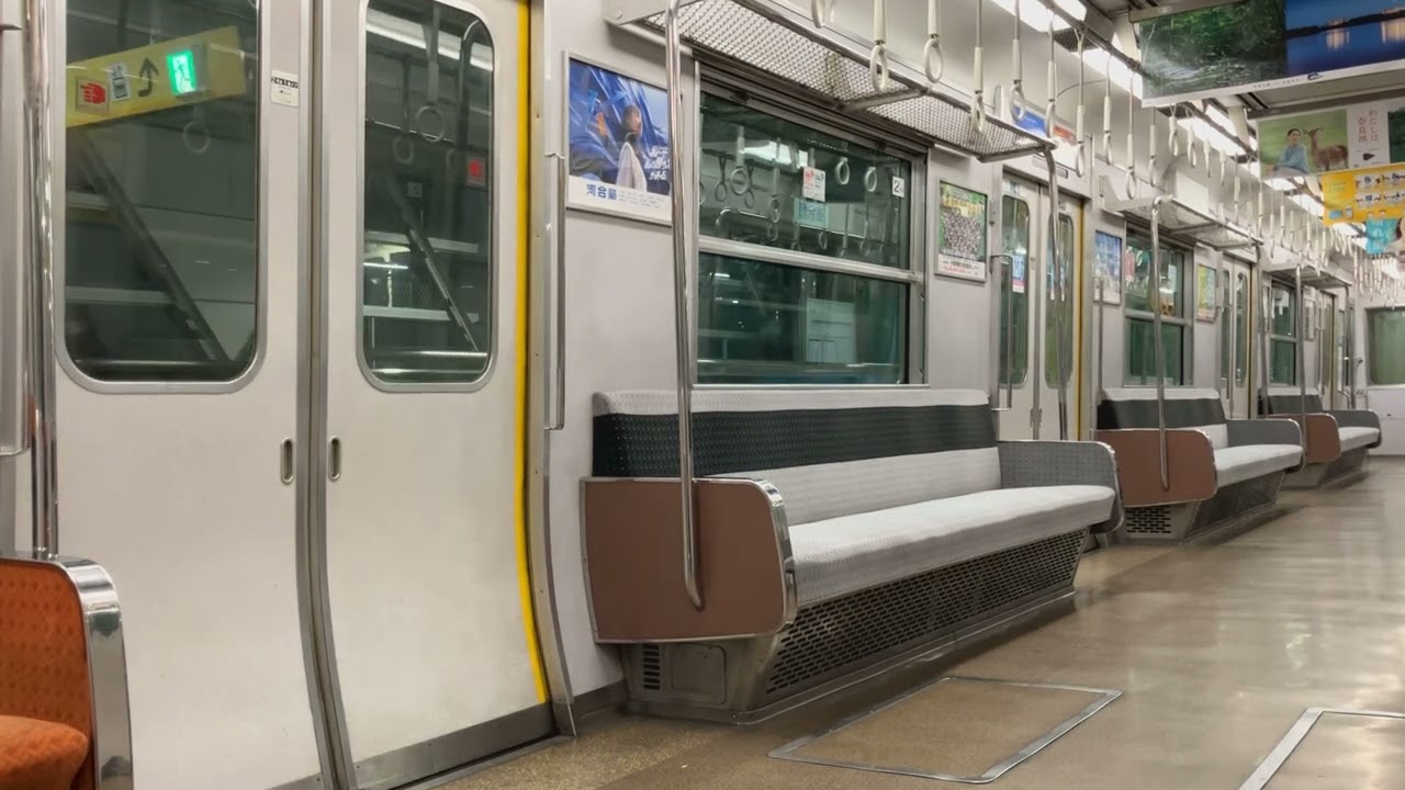 【ほぼ貸切状態】 近鉄7000系 三菱GTO-VVVF 学研奈良登美ヶ丘→生駒 走行音