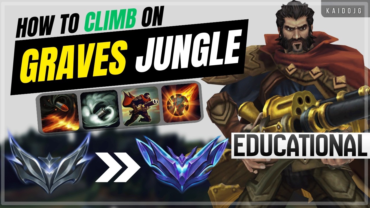 How to Climb from Silver to Diamond on Graves in Season 16 | Challenger Jungle Fundamentals (2026)