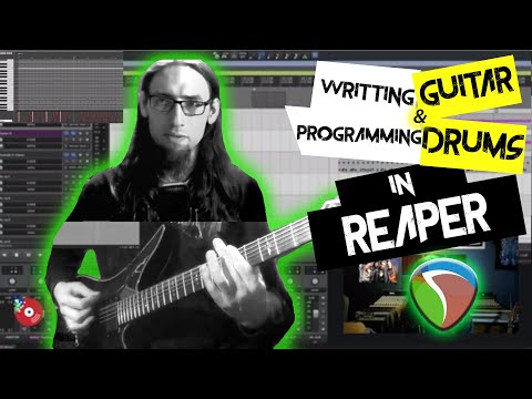 Tips and Tricks 13 - Tracking Guitars and Writing Drum Parts In Reaper