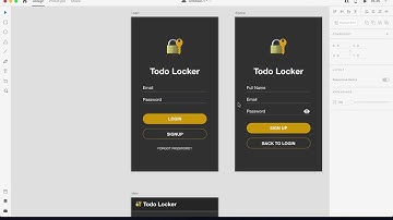 Dark Mode Todo App Speed Design Material UI/UX - Adobe XD
