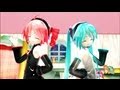 【MMD】 スイートマジック【あぴミク あぴテト】