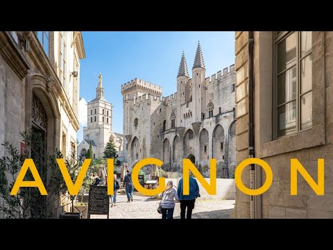 Avignon | France | Medieval Town | Unesco Site | Walking Tour With Captions