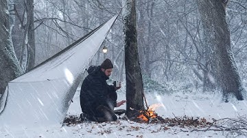 Surviving a Deadly Blizzard | How to NOT Freeze to Death! 48 hours Winter Survival (No Tent or Bag)