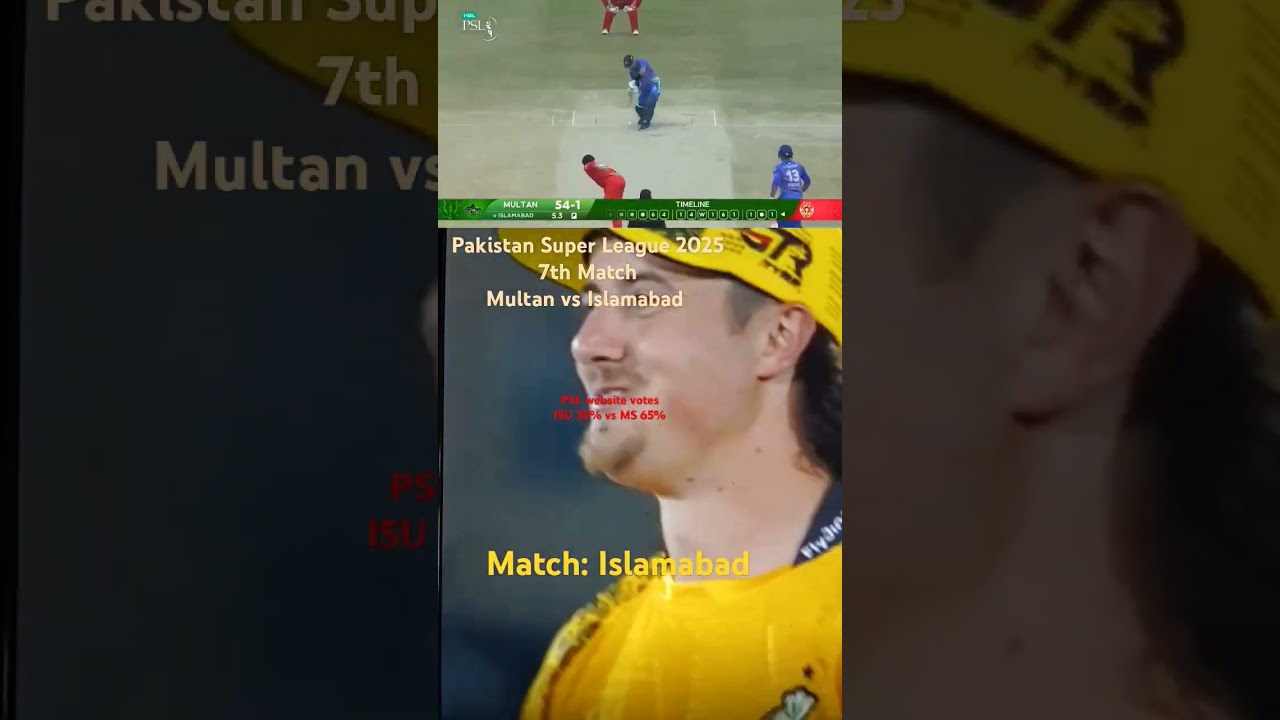 PSL 2025 Islamabad United vs Multan Sultans 7th Match Analysis, Dream11 Team, Who Will Win?