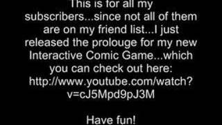 Gamefreak202020's Interactive Comic Game is here!