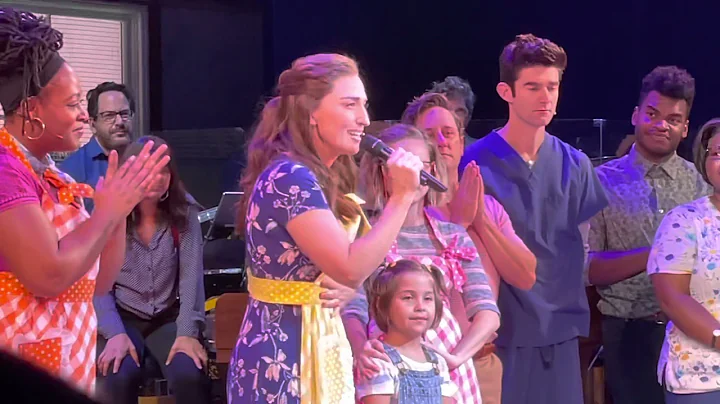 WAITRESS w/Sara Bareilles returns: Bows & Nick Cor...