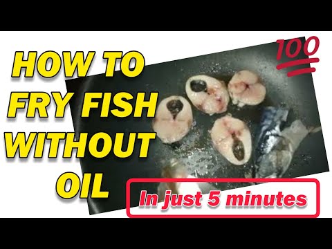 Fry your Fish without using Oil,  Greenleaf Kardli life frying Pan can do just that,  See video now. 
