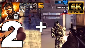 Modern Combat 5: Blackout  - 4K Gameplay #2 – Chapter 1: Venice - Spec Ops + Multiplayer Mission