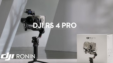 DJI RS 4 Pro | Flagship Camera Gimbal: Installation and Use of the DJI Focus Motor and LiDAR