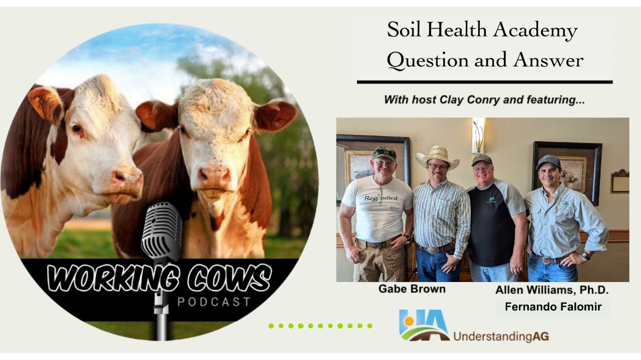 Ep  380 – Gabe Brown, Dr  Allen Williams, and Fernando Falomir – Soil Health Academy Q and A Made by
