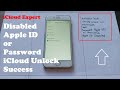 Disabled Apple ID or Password iCloud Unlock with New Success Method✔Any iPhone iOS Free & 100% Works