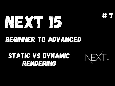 Static vs Dynamic Rendering of Components in Next.js 15 | Optimizing Performance | I Plus T Solution