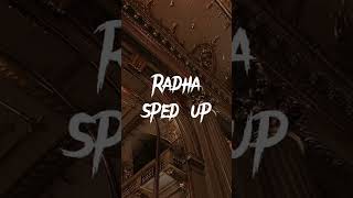 Radha song sped up song