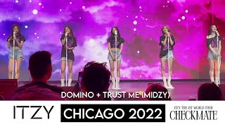 ITZY Live in Chicago 20221107 4K60 [DOMINO + Trust Me (MIDZY)] Resimi