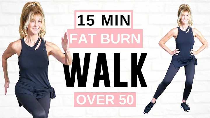 15 Minute FAT BURNING Indoor Walking Workout *Full...