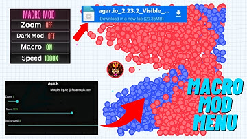 Agario Macro Mod + No Lag + Zoom + Epic Clips | Android and iOS