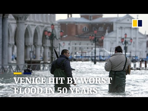 Venice hit by worst flood in 50 years