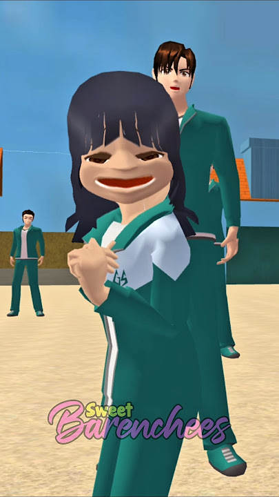 Yuta ikut squid game Mio malah kentut #sakuraschoolsimulator #sakura #shorts
