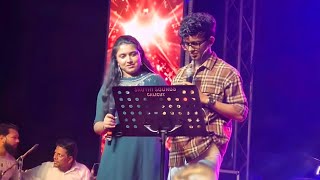 Anusree & Sreerag Bharathan Stage Show | Sreerag Bharathan| Anusree Anil Kumar | Padam Vanamali