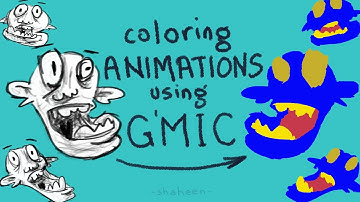 Coloring animations using G
