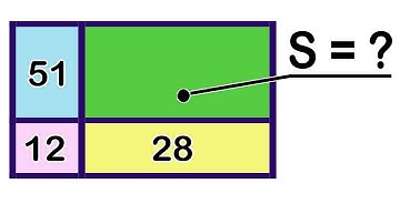 Find the area of a shaded region of a rectangle. Area Puzzle. Math Olympiad Geometry problem.
