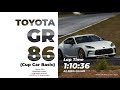 Toyota gr86 lap time 11036 at bira circuit