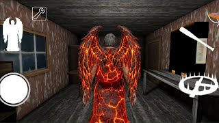 Playing as flying lava granny vs old granny in granny 1 mod menu 