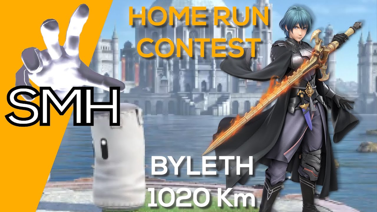 Smash Bros Ultimate - Home Run : Byleth 1020,132 Km