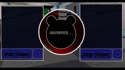 How To Get The "Abandoned (Secret)" Badge & 2 Morphs In Piggy Morph Gui Testing!
