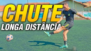 COMO CHUTAR DE LONGE NO FUTEBOL