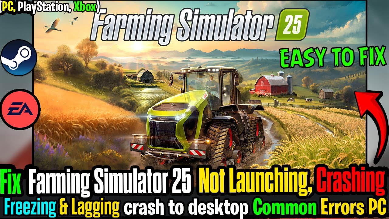 🚜 Fix Farming Simulator 25 Highlands Fishing Expansion 🛠️ Crashing ...