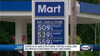 Some Nh Gas Stations Top 5 Per Gallon