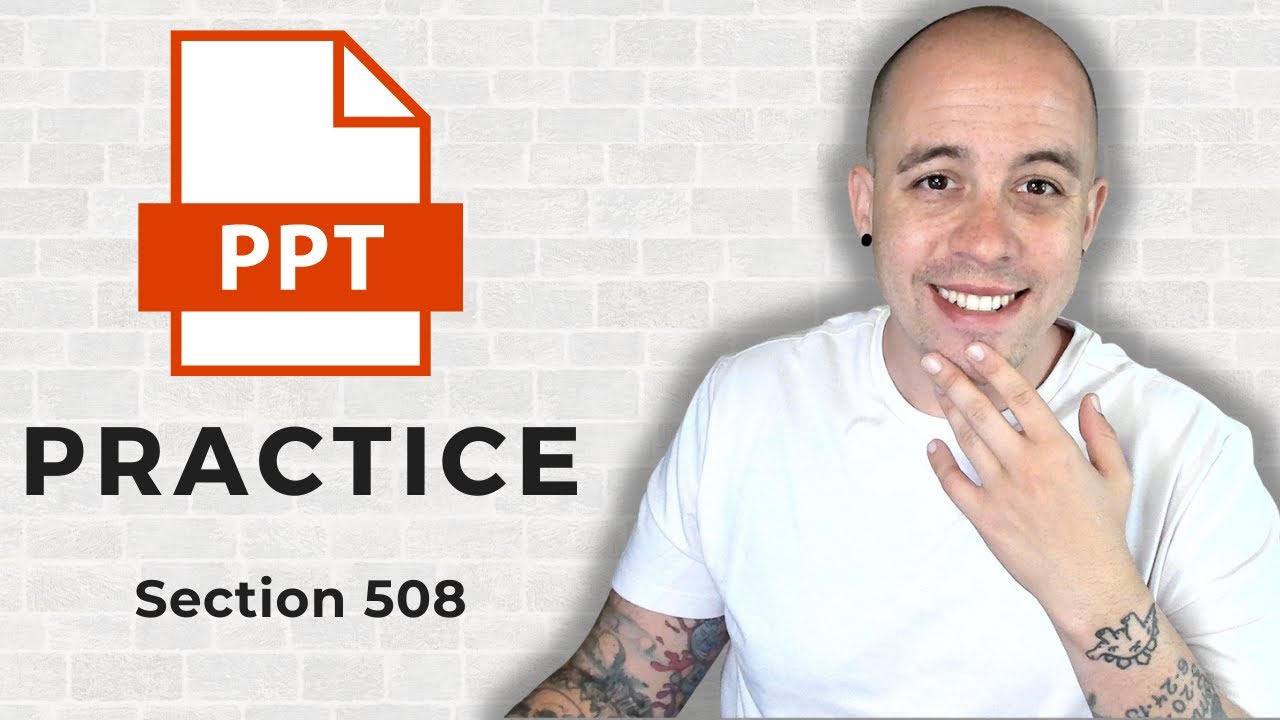 PowerPoint Accessibility | Starting from Scratch | Microsoft PPT - YouTube