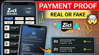 Zod Rewards App Payment Proof Zod Rewards App Real Or Fake Free Redeem Code Redeem Code App