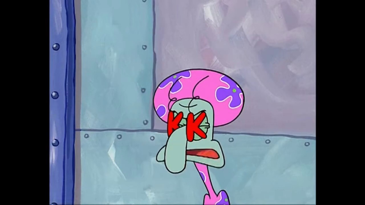 Squidward Rage