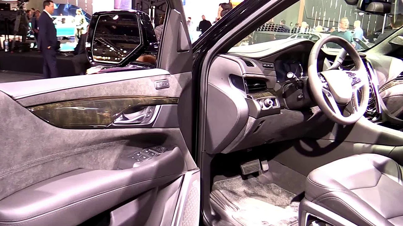 Cadillac escalade интерьер