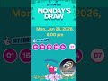 The National Lottery Set For Life draw results from Monday 26 January 2026