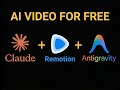 AI Video &amp; Video Editing For Free (Claude Code + Remotion + Antigravity Tutorial), No More CapCut!