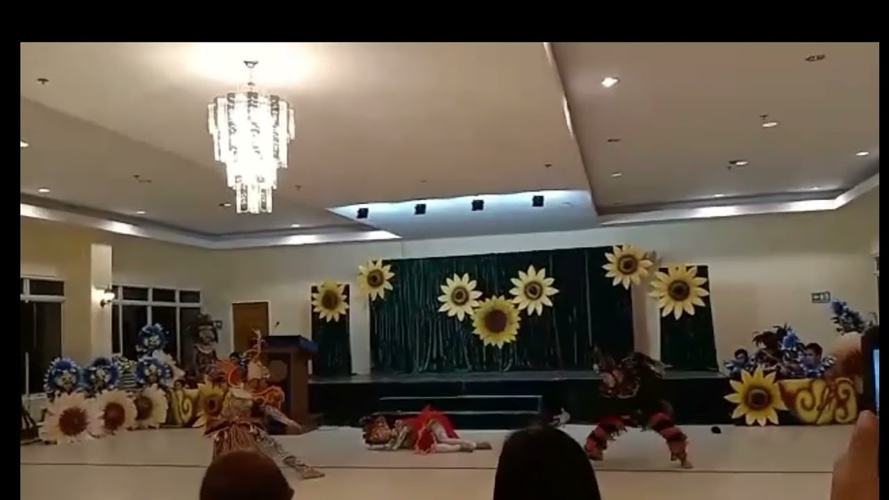 In the Philippines / Visayas region,  Costume and traditional dance .