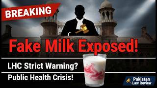Artificial Milk Exposed? Lahore High Court 2026 Big Decision ⚖️ | Pakistan Law Review