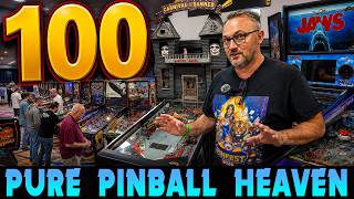 100 Pinball Machines in 20 Minutes