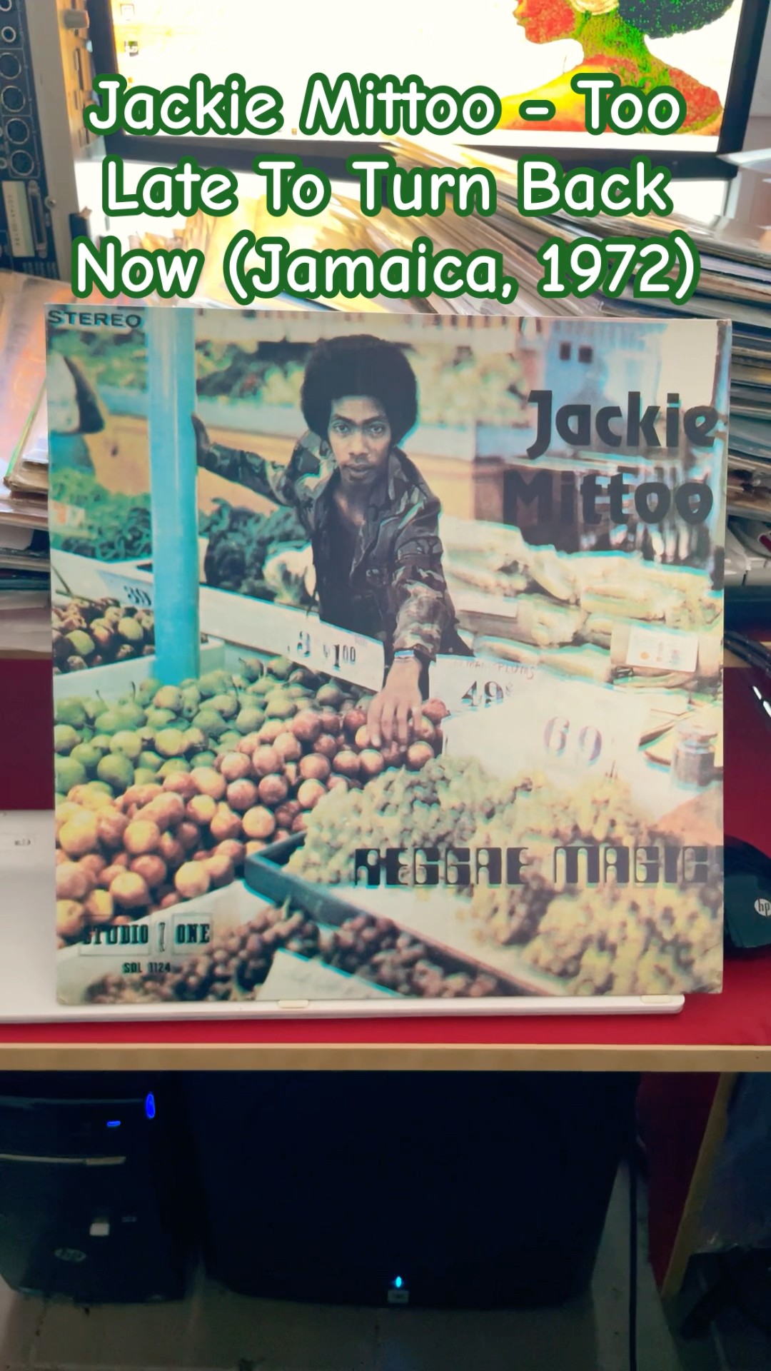 Jackie Mittoo - Too Late To Turn Back Now (Jamaica, 1972) #vinyl