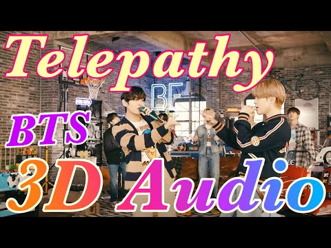 [3D Audio] BTS (방탄소년단) 'Telepathy' 立体音響／ライブ感覚