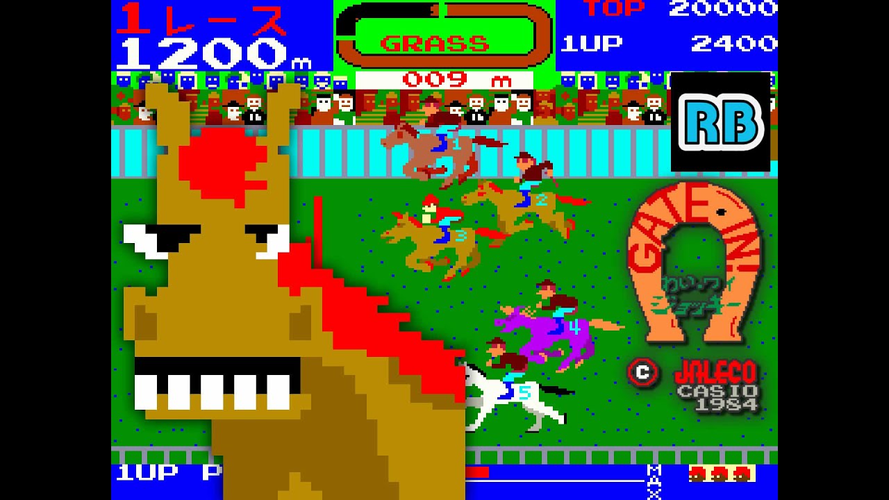 1984 [60fps] Wai Wai Jockey Gate-In! Loop1 - YouTube